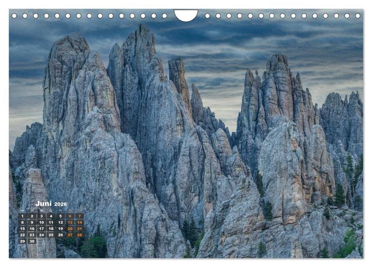 Produktbild: Kraftpl&auml;tze der Indianer (Wandkalender 2026 DIN A4 quer), CALVENDO Monatskalender