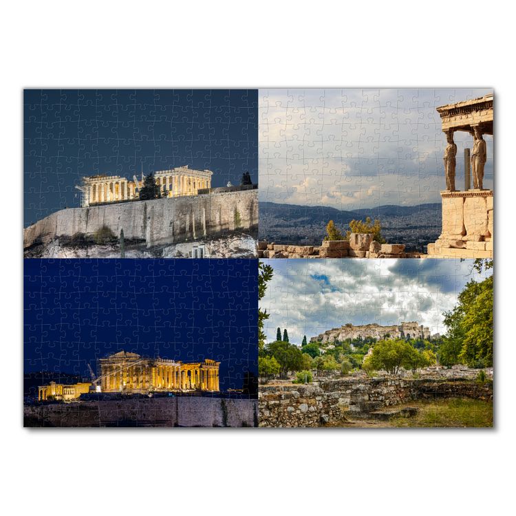 Produktbild: Lais Puzzle Collage Akropolis 500 Teile