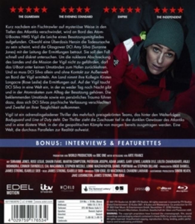 Produktbild: Vigil - Tod auf Hoher See - Staffel 1 [2 BRs]