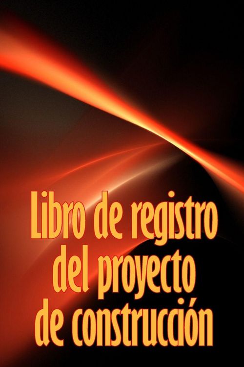 Produktbild: Libro de registro del proyecto de construcci&oacute;n