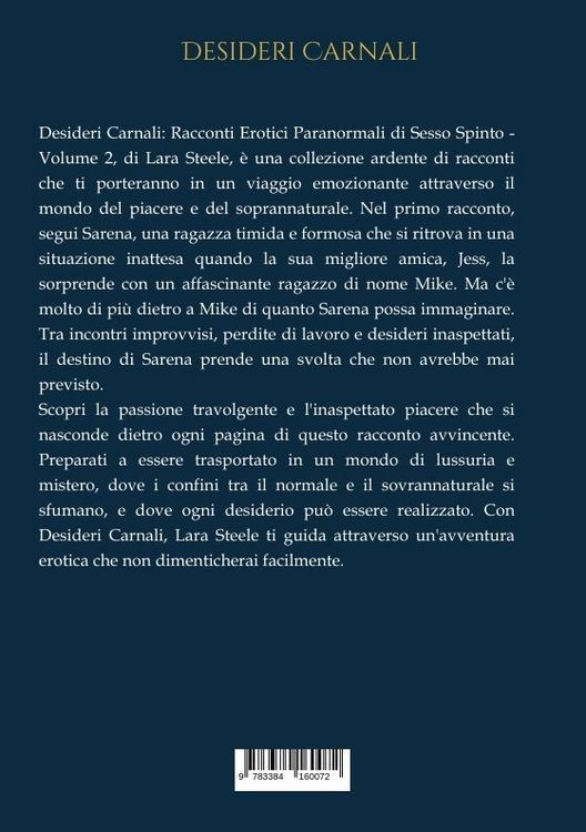 Produktbild: Desideri Carnali