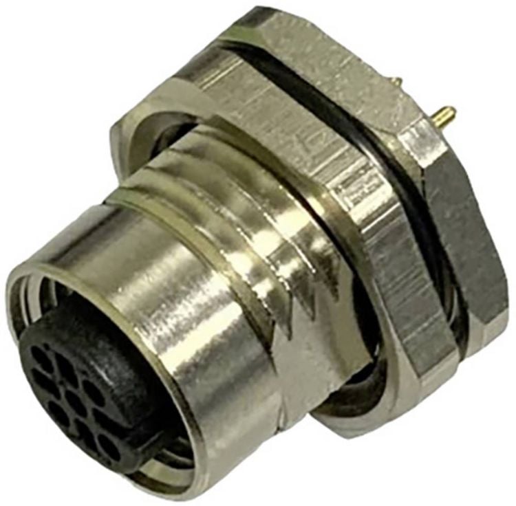 Produktbild: BKL Electronic 2703502 Sensor/Aktor Einbaubuchse M12 Polzahl Sensoren: 4.5 1St.