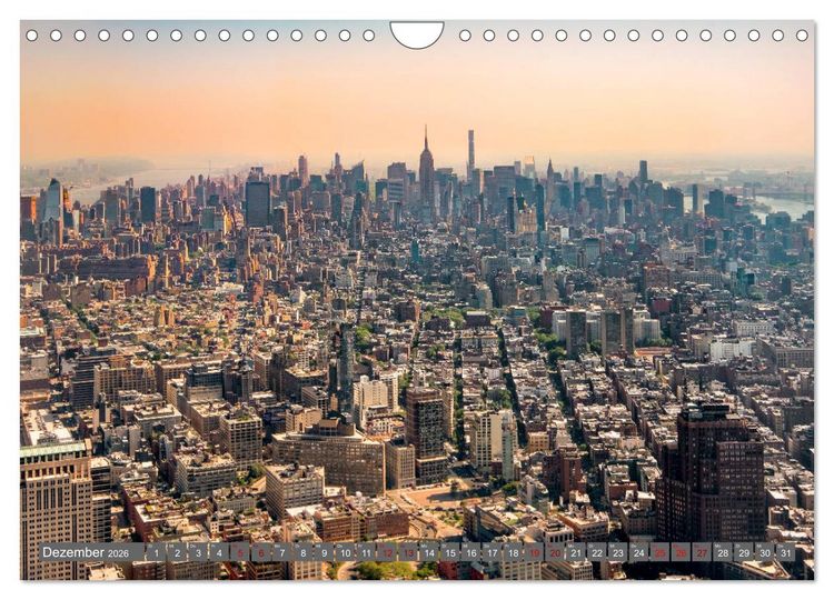 Produktbild: New York City Vibes (Wandkalender 2026 DIN A4 quer), CALVENDO Monatskalender