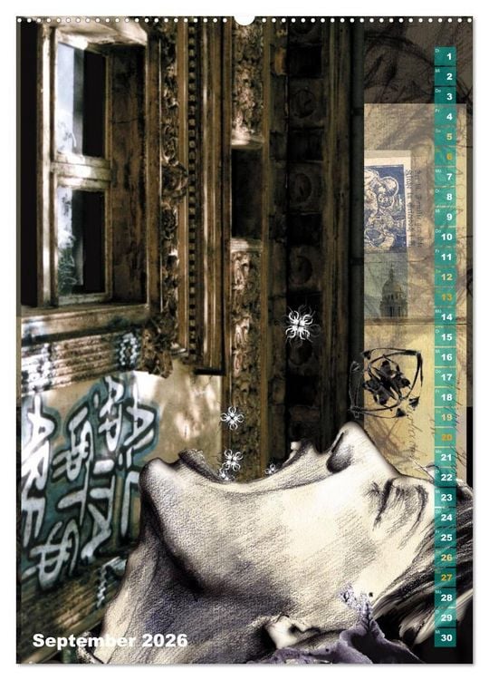 Produktbild: Dreams and Nightmares - Fantasy & Sci-Fi Art / 2026 (hochwertiger Premium Wandkalender 2026 DIN A2 hoch), Kunstdruck in Hochglanz