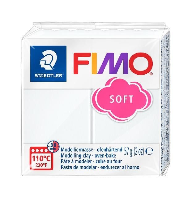 Produktbild: STADTLER Modelliermasse FIMO soft &brvbar; wei&szlig;, 57 g