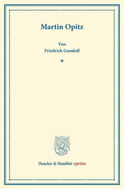 Produktbild: Martin Opitz.