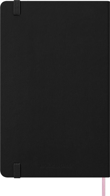 Produktbild: Moleskine X Blackpink Notizbuch L/A5, liniert, fester Einband, Schwarz