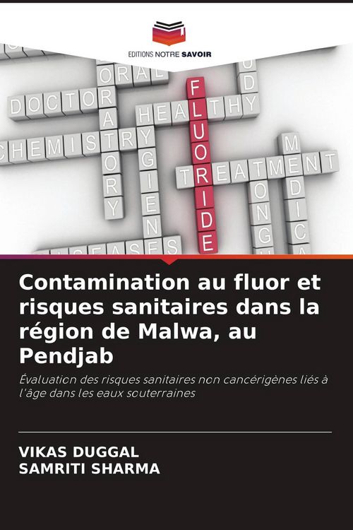Produktbild: Contamination au fluor et risques sanitaires dans la r&eacute;gion de Malwa, au Pendjab