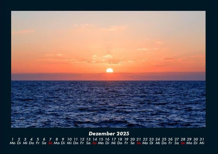 Produktbild: Sonnenunterg&auml;nge 2025 Fotokalender DIN A4