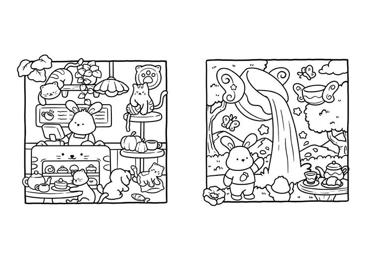 Produktbild: Cosy Caf&eacute; Days - Ausmalbuch