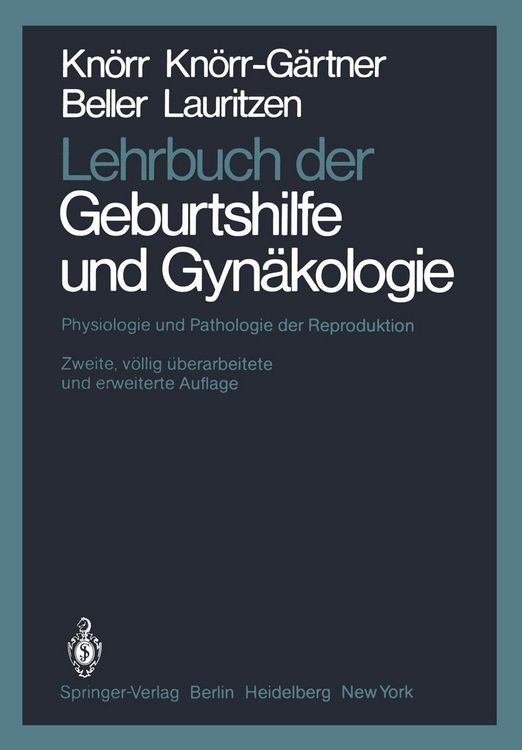 Produktbild: Lehrbuch der Geburtshilfe und Gyn&auml;kologie