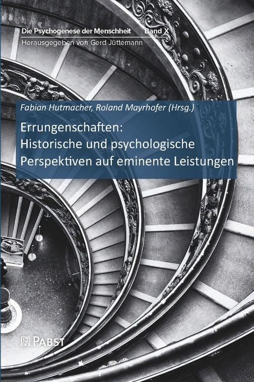 Produktbild: Errungenschaften: Historische und psychologische Perspektiven auf eminente Leistungen
