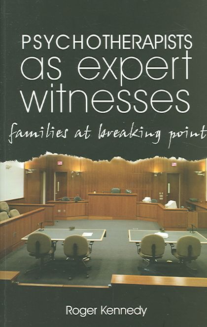 Produktbild: Kennedy, R: Psychotherapists as Expert Witnesses