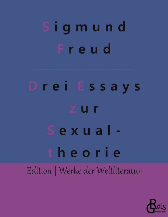 Produktbild: Drei Abhandlungen zur Sexualtheorie