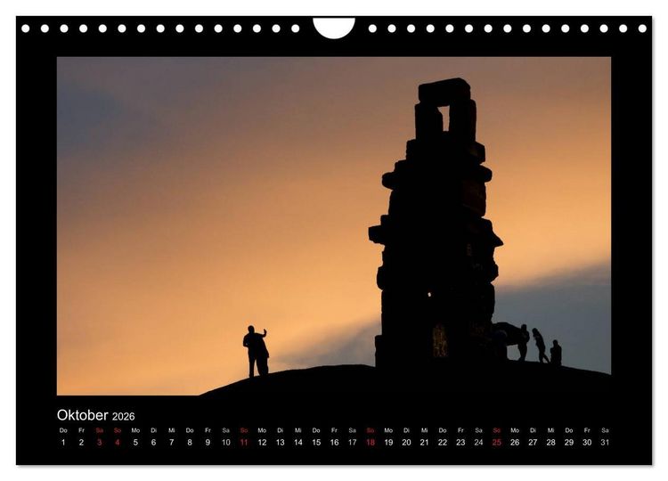 Produktbild: Berge und T&auml;ler im Ruhrgebiet (Wandkalender 2026 DIN A4 quer), CALVENDO Monatskalender