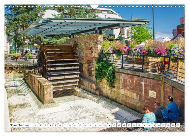 Produktbild: Haguenau - eine Perle im Nordelsass (Wandkalender 2026 DIN A3 quer), CALVENDO Monatskalender