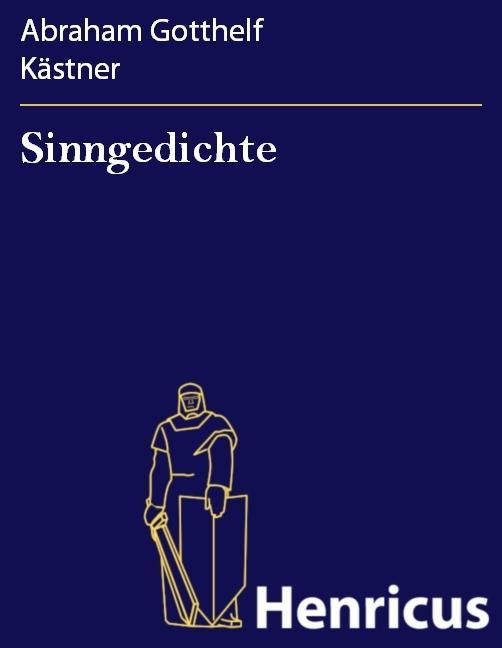 Produktbild: Sinngedichte