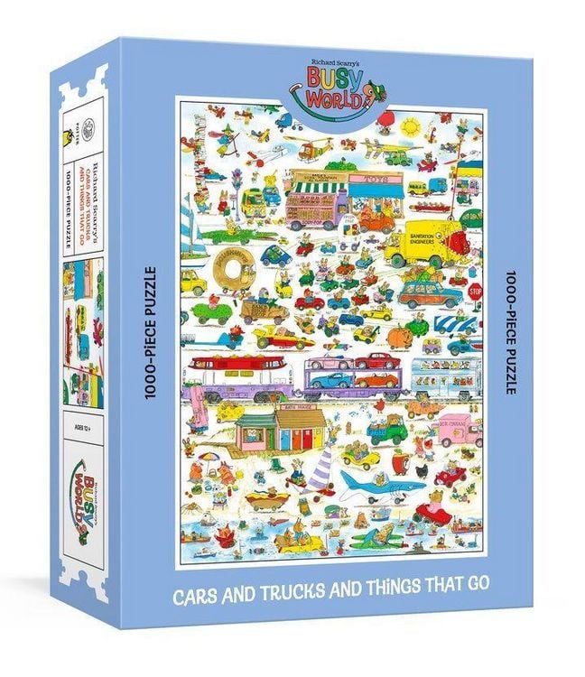 Produktbild: Richard Scarry's Cars and Trucks and Things That Go: 1000-Piece Puzzle