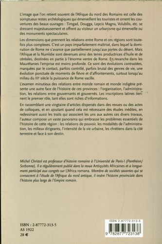 Produktbild: Regards sur l'Afrique romaine