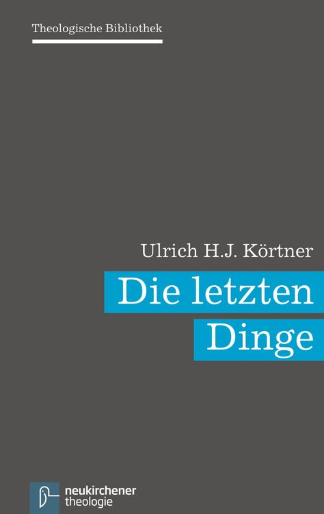 Produktbild: Die letzten Dinge