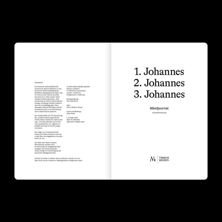 Produktbild: 1.&ndash;3. Johannes (Bibeljournal)