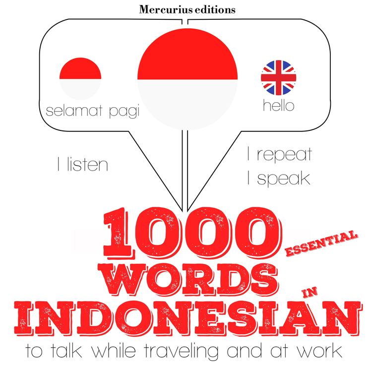 Produktbild: 1000 essential words in Indonesian