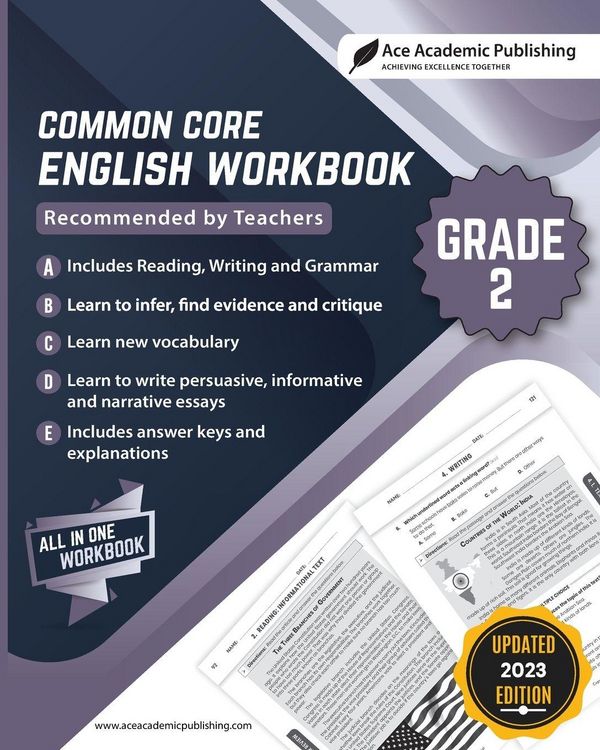 Produktbild: Common Core English Workbook