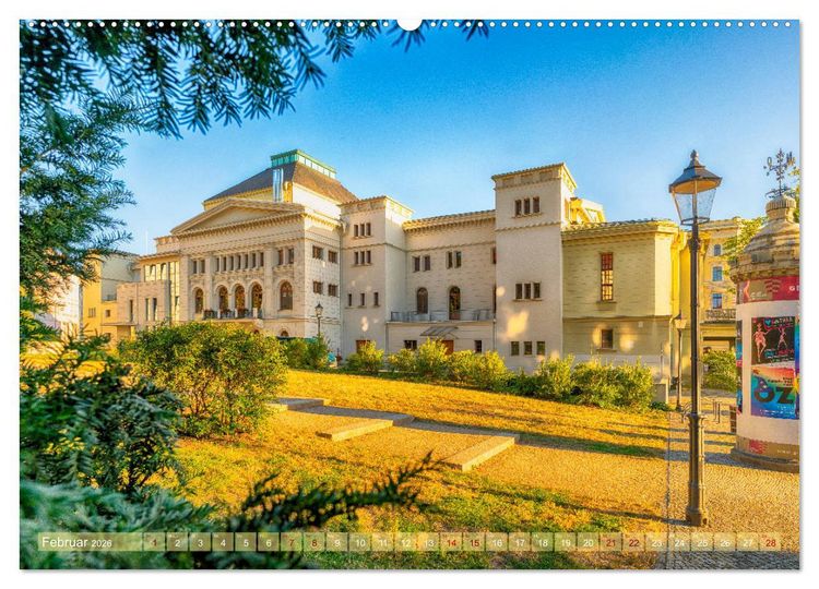 Produktbild: G&ouml;rlitz - Fimstadt mit Charme (Wandkalender 2026 DIN A2 quer), CALVENDO Monatskalender