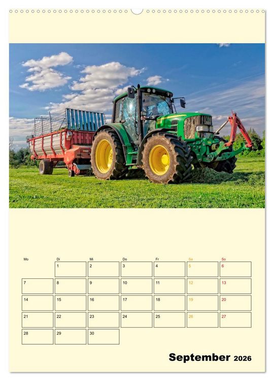 Produktbild: Landwirtschaft - digital in die Zukunft (hochwertiger Premium Wandkalender 2026 DIN A2 hoch), Kunstdruck in Hochglanz