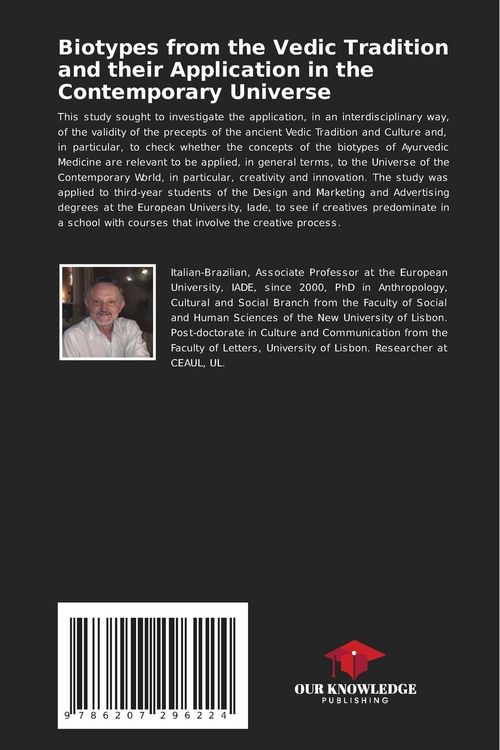 Produktbild: Biotypes from the Vedic Tradition and their Application in the Contemporary Universe