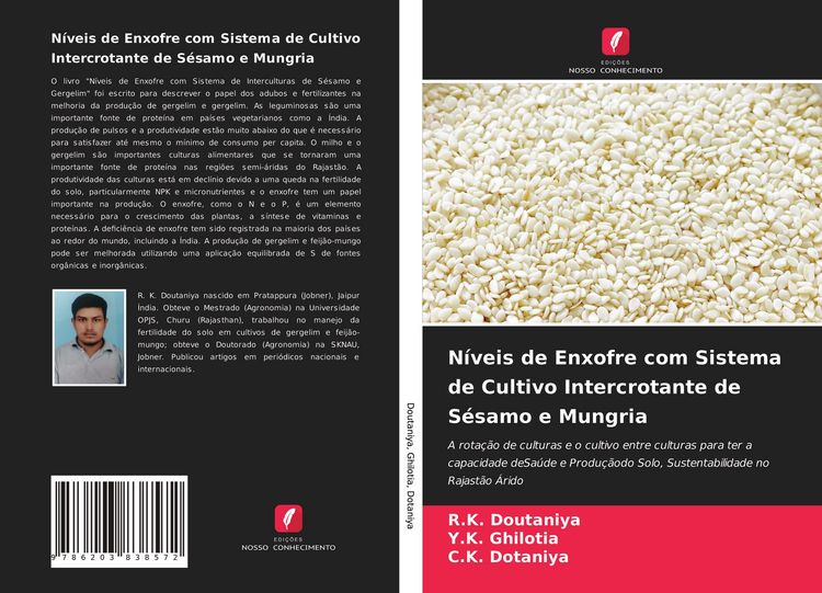 Produktbild: N&iacute;veis de Enxofre com Sistema de Cultivo Intercrotante de S&eacute;samo e Mungria