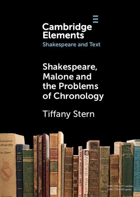 Produktbild: Shakespeare, Malone and the Problems of Chronology