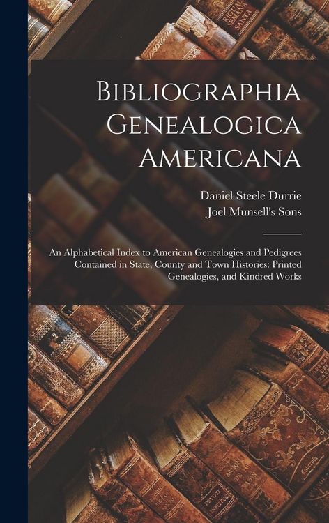 Produktbild: Bibliographia Genealogica Americana
