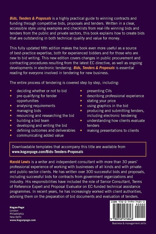 Produktbild: Bids, Tenders and Proposals