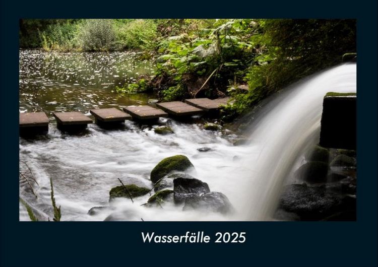 Produktbild: Wasserf&auml;lle 2025 Fotokalender DIN A4