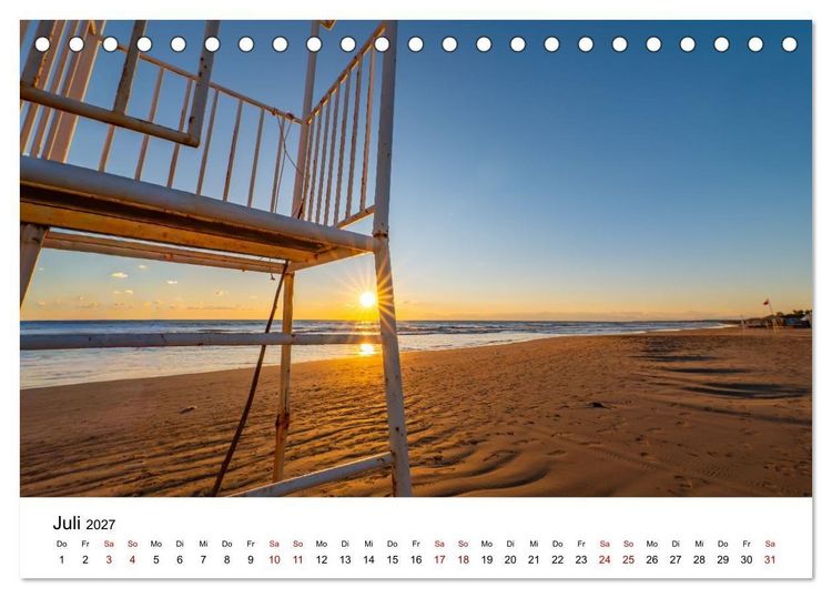 Produktbild: Magische Sonnenunterg&auml;nge (Tischkalender 2027 DIN A5 quer), CALVENDO Monatskalender