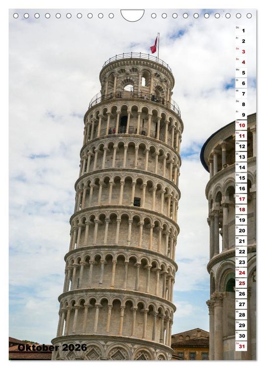 Produktbild: Sch&ouml;nes Italien. Impressionen by VogtArt (Wandkalender 2026 DIN A4 hoch), CALVENDO Monatskalender