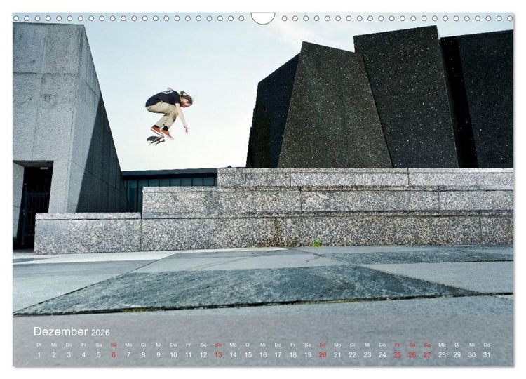 Produktbild: THIS IS SKATEBOARDING 2026 (Wandkalender 2026 DIN A3 quer), CALVENDO Monatskalender