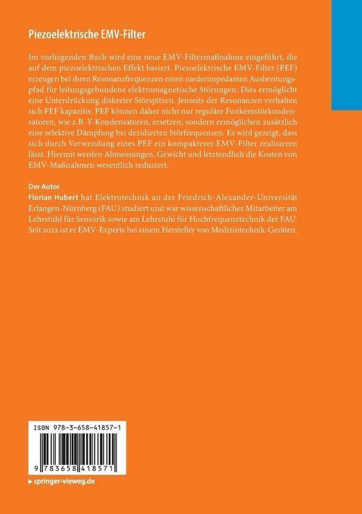 Produktbild: Piezoelektrische EMV-Filter