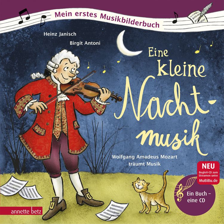 Produktbild: Eine kleine Nachtmusik (Mein erstes Musikbilderbuch mit CD und zum Streamen, Bd.)