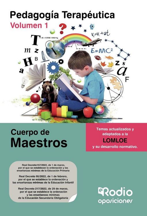 Produktbild: Cuerpo de Maestros. Pedagog&iacute;a Terape&uacute;tica. Volumen 1. LOMLOE
