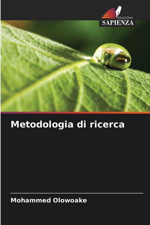 Produktbild: Metodologia di ricerca