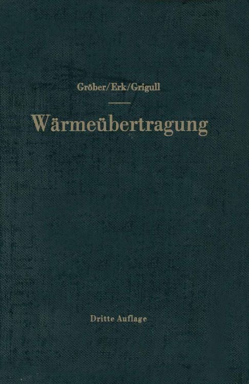 Produktbild: Die Grundgesetze der W&auml;rme&uuml;bertragung