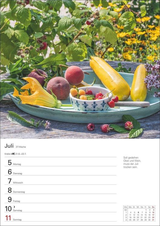 Produktbild: Auf dem Lande Wochenplaner 2027 - 53 stimmungsvolle Fotografien
