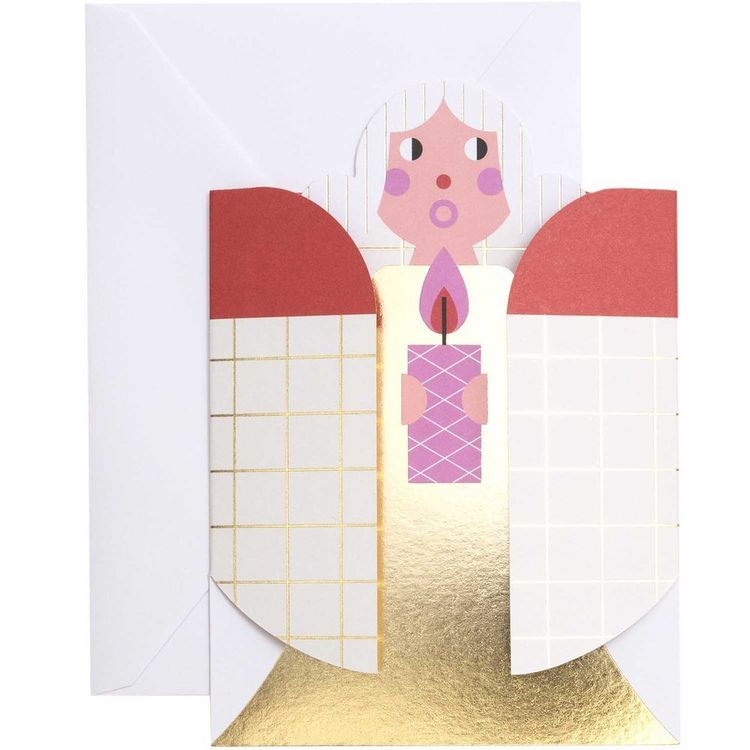 Produktbild: 3D-Karte, Xmas In Air, Rot/