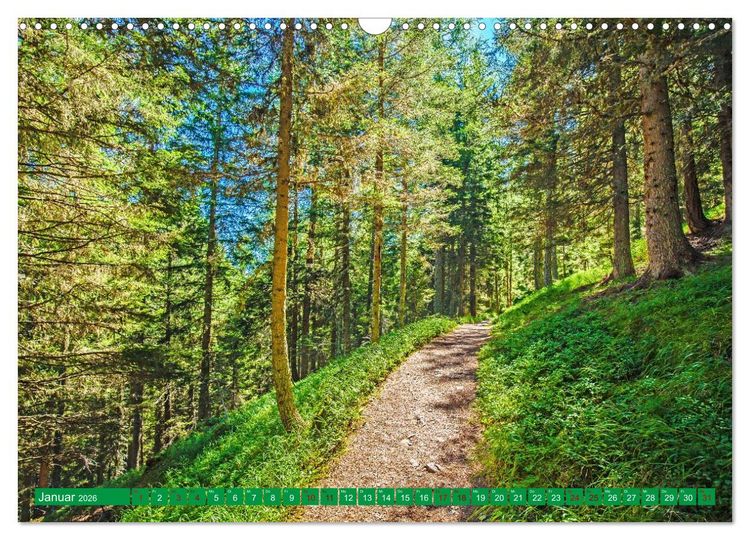 Produktbild: Wege f&uuml;r die Seele (Wandkalender 2026 DIN A3 quer), CALVENDO Monatskalender