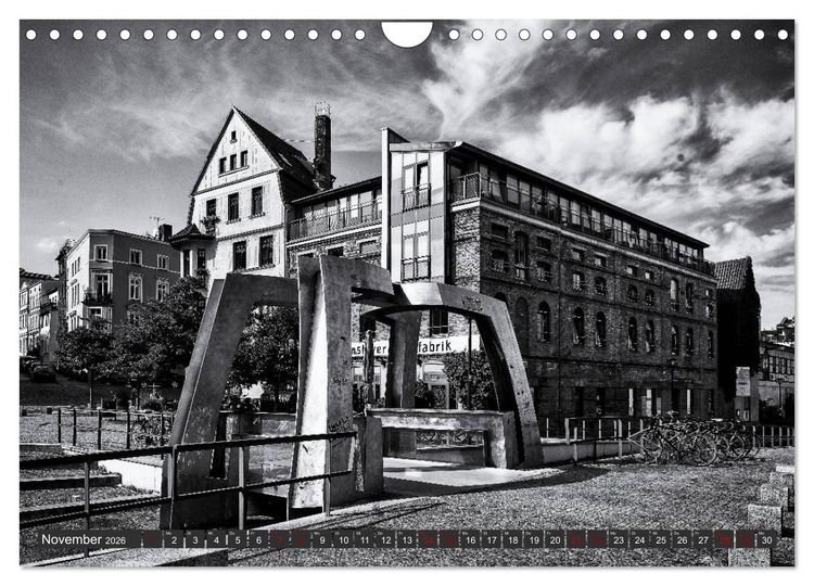 Produktbild: Ein Blick auf die Hansestadt Rostock (Wandkalender 2026 DIN A4 quer), CALVENDO Monatskalender