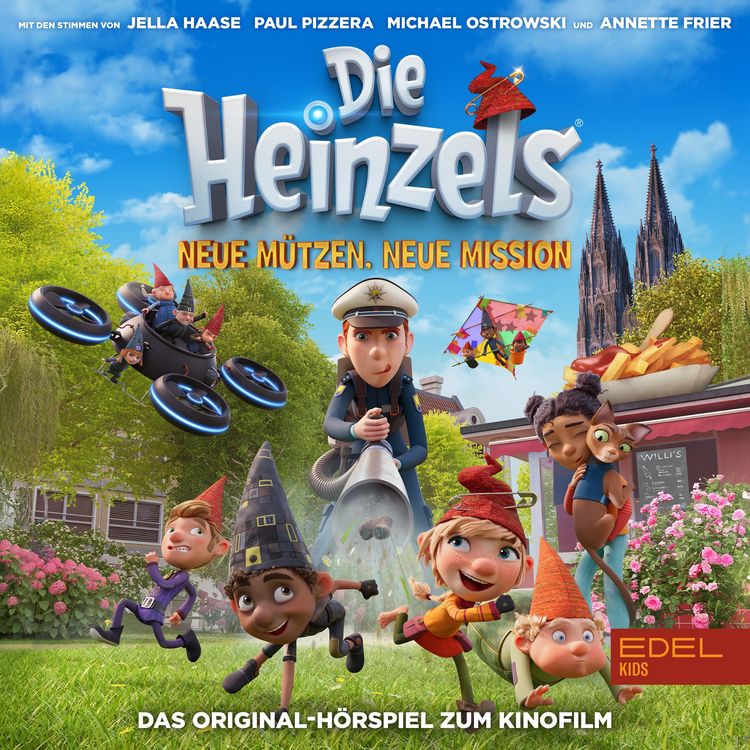 Produktbild: Die Heinzels - Neue M&uuml;tzen neue Mission (Das Original-H&ouml;rspiel zum Kinofilm)