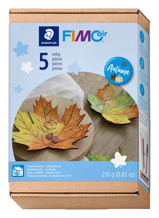 Produktbild: STAEDTLER Modelliermasse Set FIMOair autumn leaf, Herbstblatt, lufttrocknend