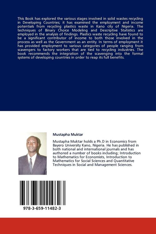 Produktbild: Plastics Waste Recycling, Employment and Income generation in Developing Countries